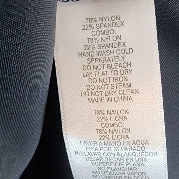 Nwt Alex Evenings Surplice V Neck Ruffle Beaded Hip Sheath Dress Size 14P - Picture 12 of 12